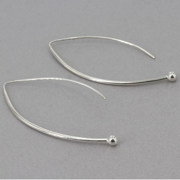 Silpada .925 Rare Vintage Sterling Silver Classy Earrings 3.75”L, 1”W - Picture 7 of 10